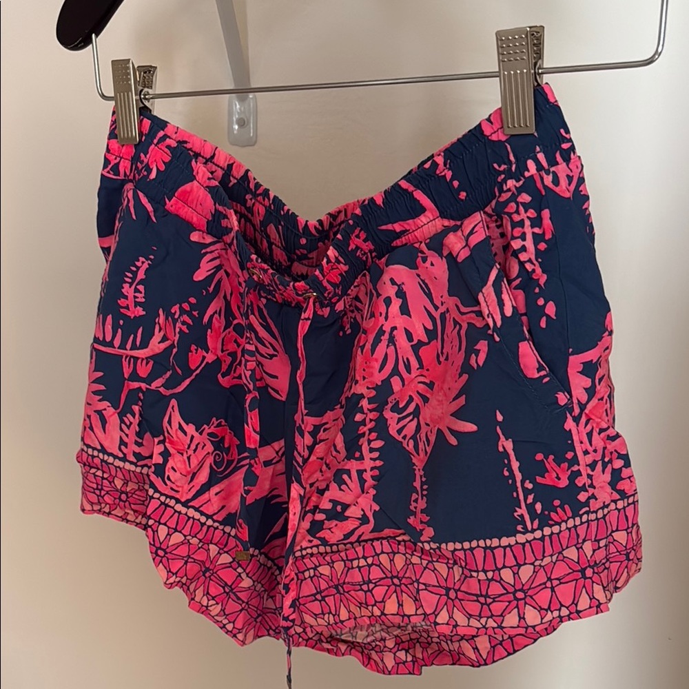 Lilly Pulitzer Katia Short Night Caw Engineered